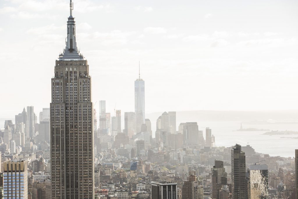 empire state building, new york city, new york, usa